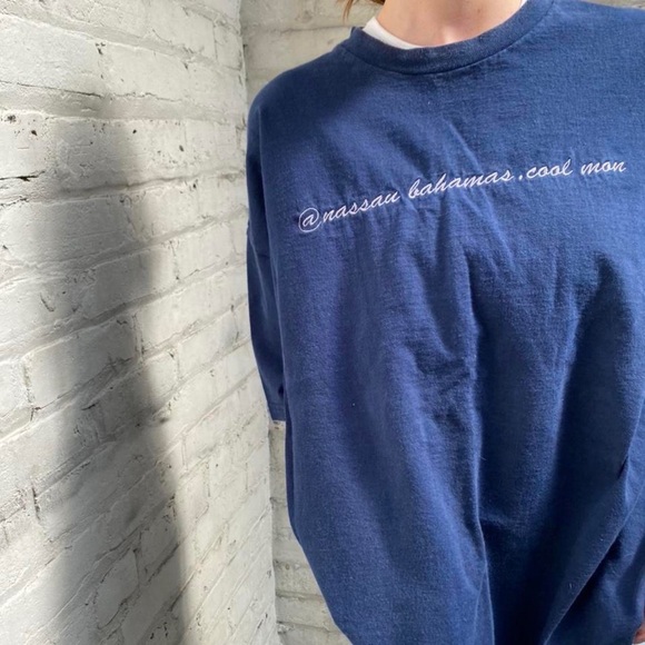 ‘cool mon’ nassau bahamas tee - Picture 2 of 3